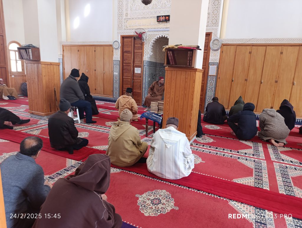 IMG_20250224_154544-1024x771 *** درس وعظي في موضوع : "التوبة النصوح : تزكية للنفس وسبيل للحياة الطيبة" .