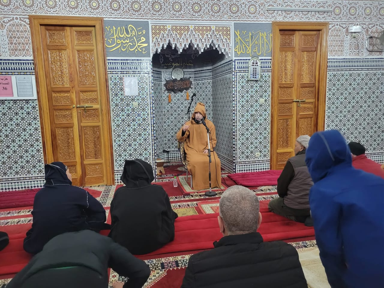 *** درس وعظي بعنوان : ” آثار الغفلة على القلب، أسبابُها وطرقُ علاجها ” ، بمسجد ابن بري : تازة ( منطقة التجريب رقم : ‘6’ ) .