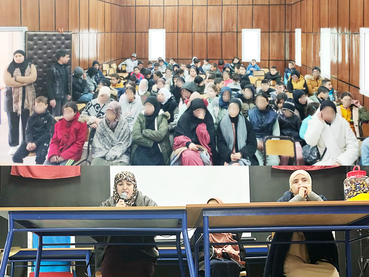 ندوة علمية تحت عنوان: “همسات للشباب في رمضان”