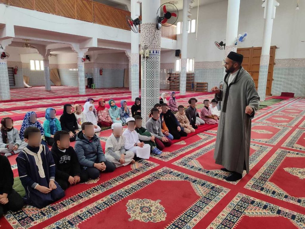 1-8-1024x768 لقاء تربوي لفائدة تلاميذ وتلميذات مؤسسة آفاق للتعليم الخصوصي بتازة.