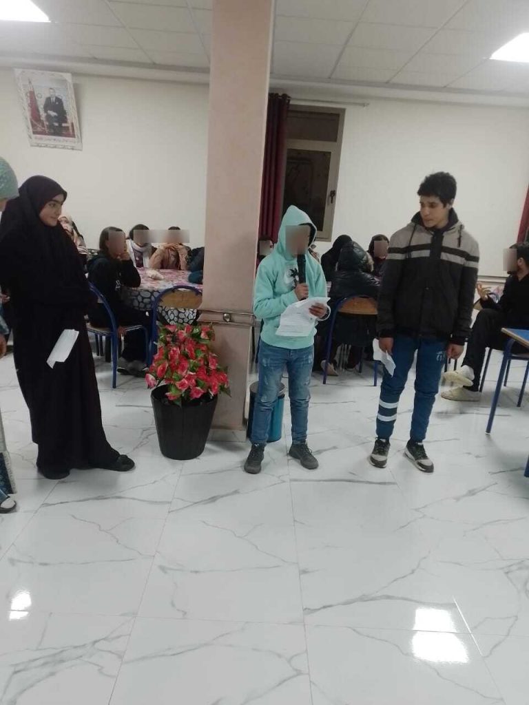 1000232637-768x1024 أمسية ثقافية بفضاء مؤسسة الرعاية الاجتماعية دار الطالب والطالبة بجماعة الزراردة