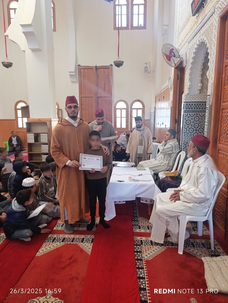 1000233354-771x1024 *** مسابقة في حفظ وتجويد القرآن الكريم لفائدة تلاميذ وتلميذات الكتاب القرآني التابع للمسجد المركزي "أولاد ازباير" .