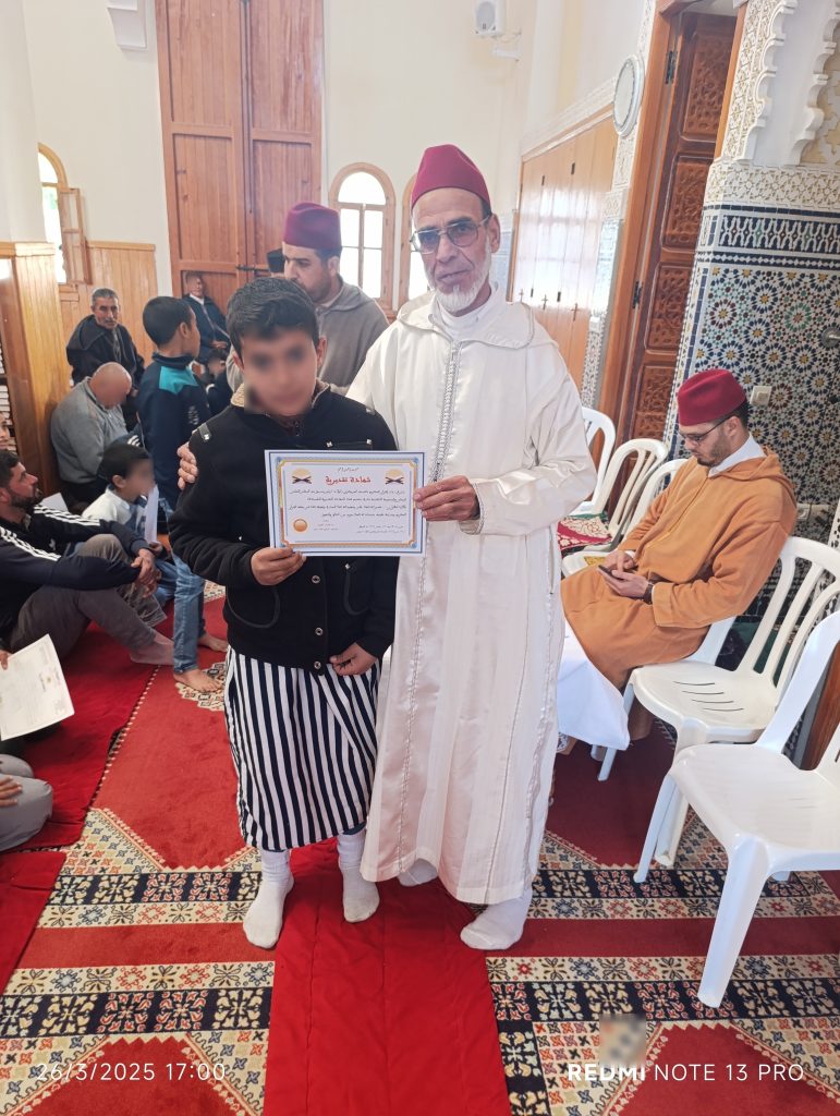 1000233361-771x1024 *** مسابقة في حفظ وتجويد القرآن الكريم لفائدة تلاميذ وتلميذات الكتاب القرآني التابع للمسجد المركزي "أولاد ازباير" .