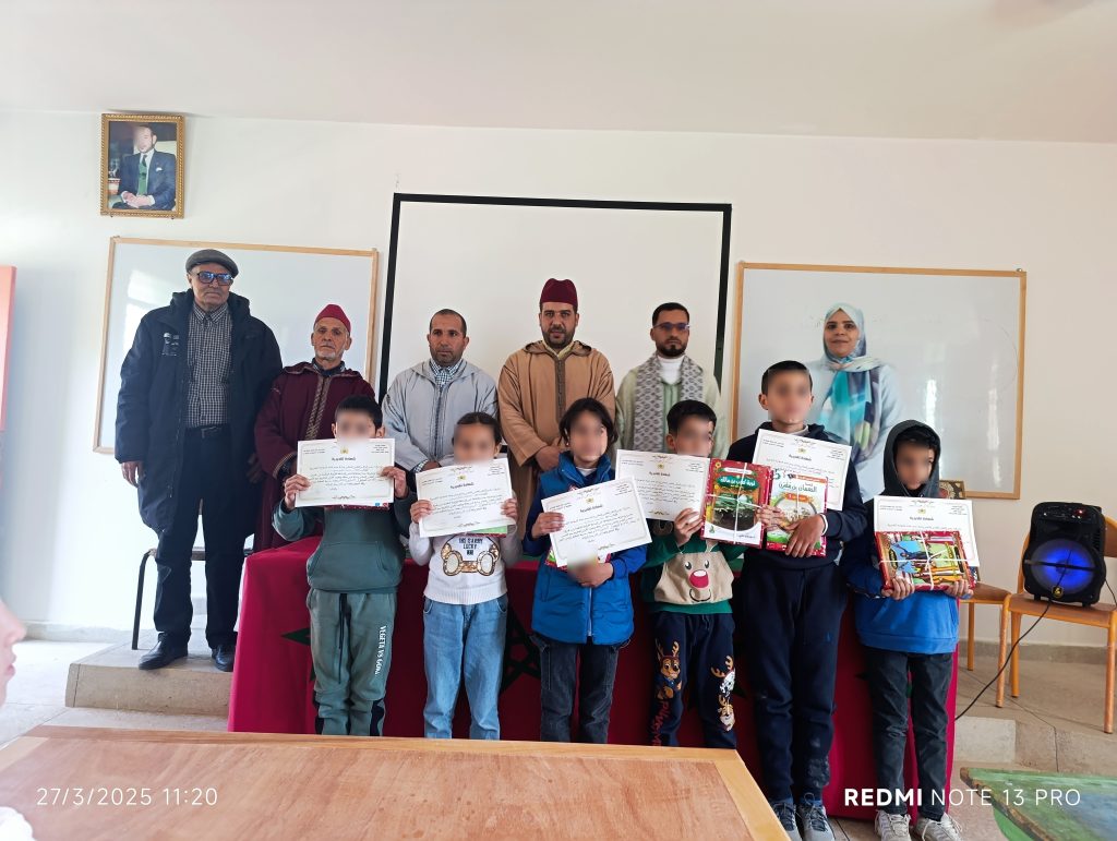 1000233825-1024x771 صبيحة ثقافية لفائدة تلاميذ وتلميذات مدرسة المحطة بوادي أمليل