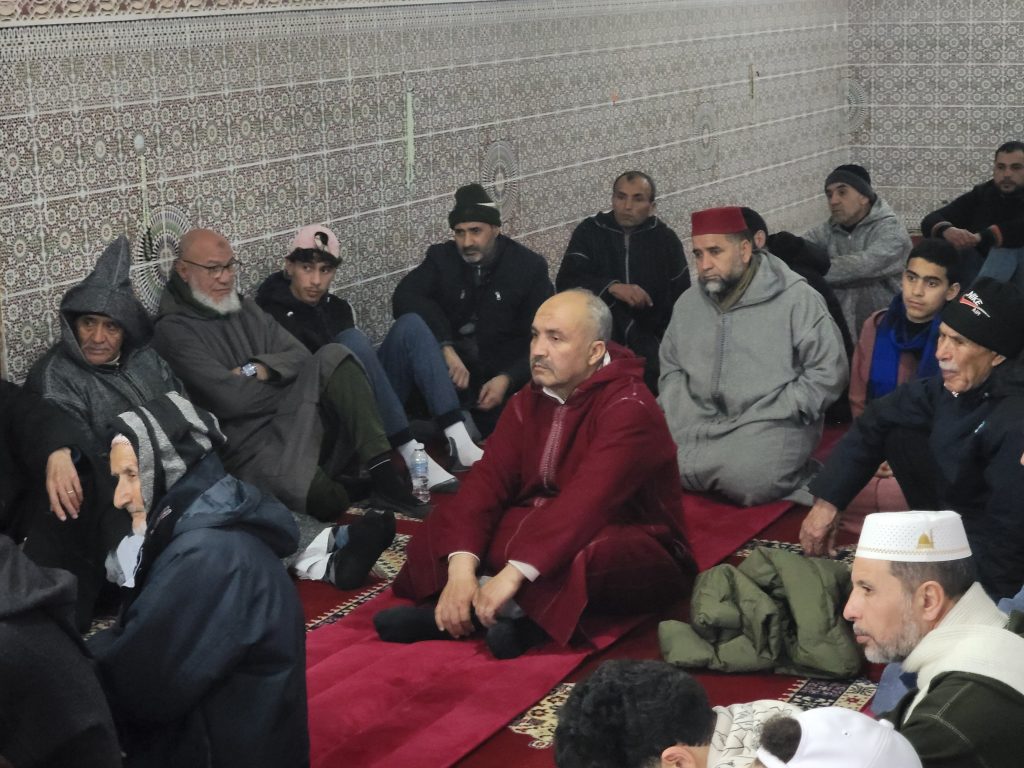 20250322_211219-1024x768 تقرير عن المجلس الأول لتدبر القرآن الكريم (بمسجد الحسن الثاني بتازة)