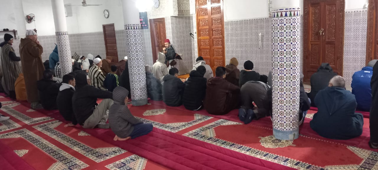 درس وعظي بعنوان : “دور الصيام في تجديد الإيمان واكتساب أسراره”