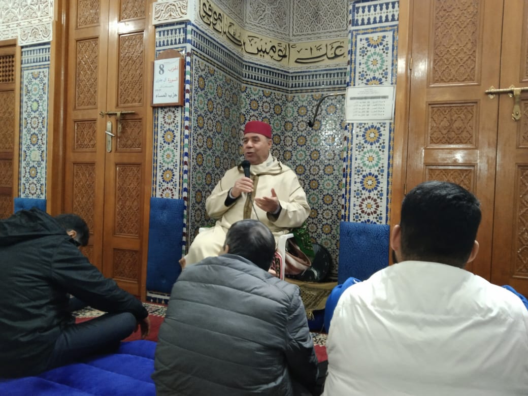 درس وعظي بعنوان: “دور الصيام في تجديد الإيمان واكتساب أسراره”