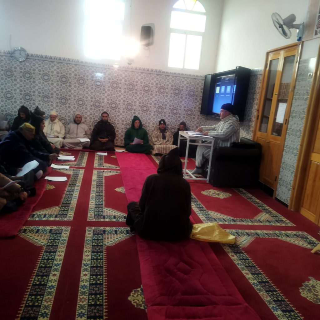 6c41c546-2b11-433d-9ea0-a24669fcf932-1024x1024 زيارة تفقدية لمتابعة دروس ميثاق العلماء بمسجد القلعة (رأس الماء) بجماعة باب بودير