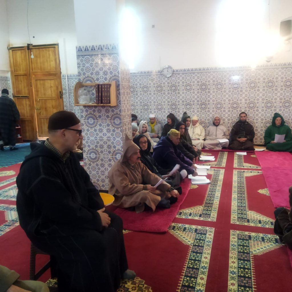 6d78597b-082a-4077-9dc1-3281d0cb33c2-1024x1024 زيارة تفقدية لمتابعة دروس ميثاق العلماء بمسجد القلعة (رأس الماء) بجماعة باب بودير