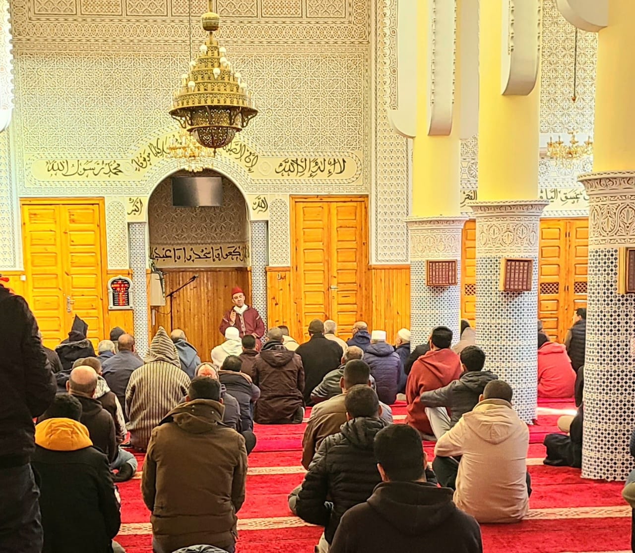 درس وعظي بعنوان  ” من هدي النبي صلى الله عليه وسلم في رمضان” بمسجد الفتح بأكنول (منطقة التجريب 07)