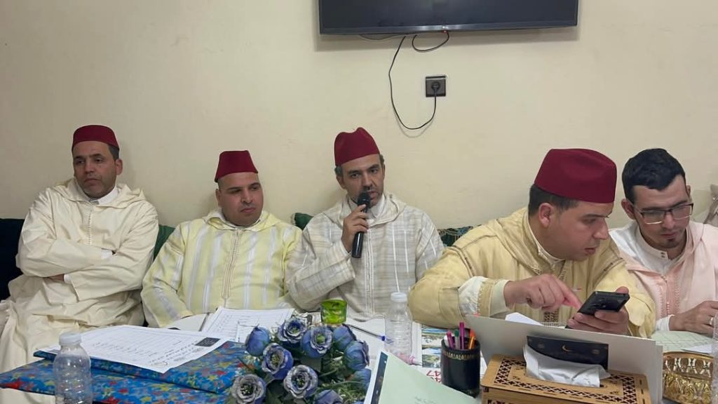 FB_IMG_1743290272918-1024x576 تحكيم مسابقة في حفظ وتجويد القرآن الكريم، مع حفل ختامي.