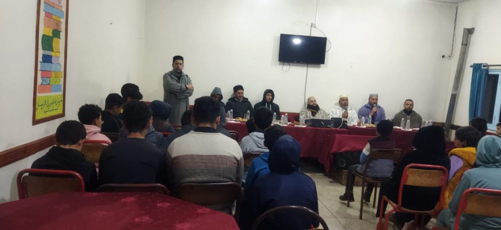 IMG-20250313-WA0006-1-1024x470 أمسية قرآنية بفضاء المؤسسة الإجتماعية دار الطالب والطالبة بجماعة بوشفاعة