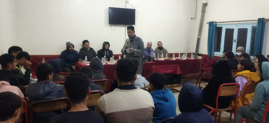 IMG-20250313-WA0009-1-1024x470 أمسية قرآنية بفضاء المؤسسة الإجتماعية دار الطالب والطالبة بجماعة بوشفاعة