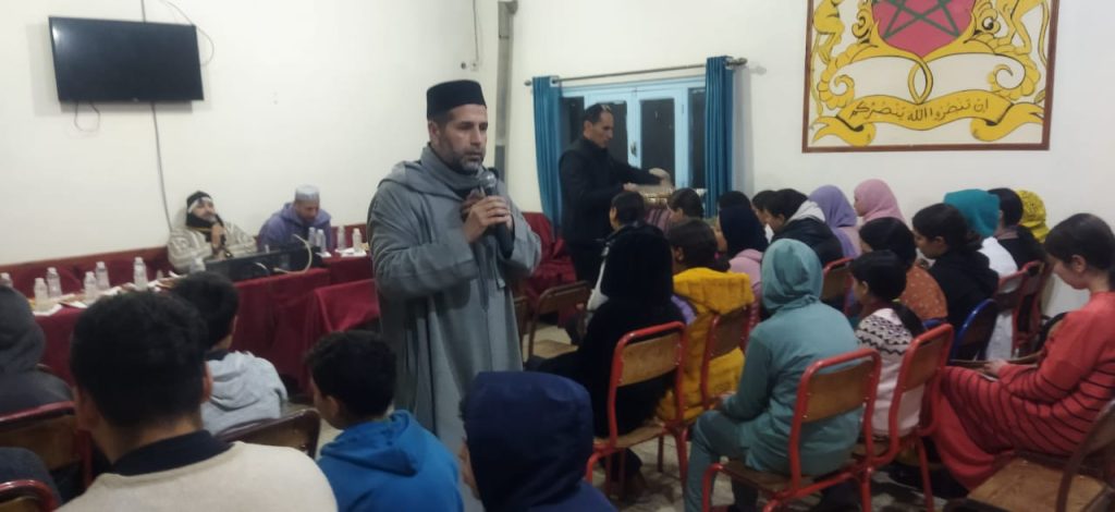 IMG-20250313-WA0010-1-1024x470 أمسية قرآنية بفضاء المؤسسة الإجتماعية دار الطالب والطالبة بجماعة بوشفاعة