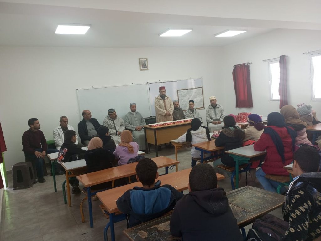 IMG-20250325-WA0089-1024x770 مسابقة قرٱنية لفائدة التلاميذ و التلميذات بمجموعة مدارس بني وردان بجماعة بوشفاعة