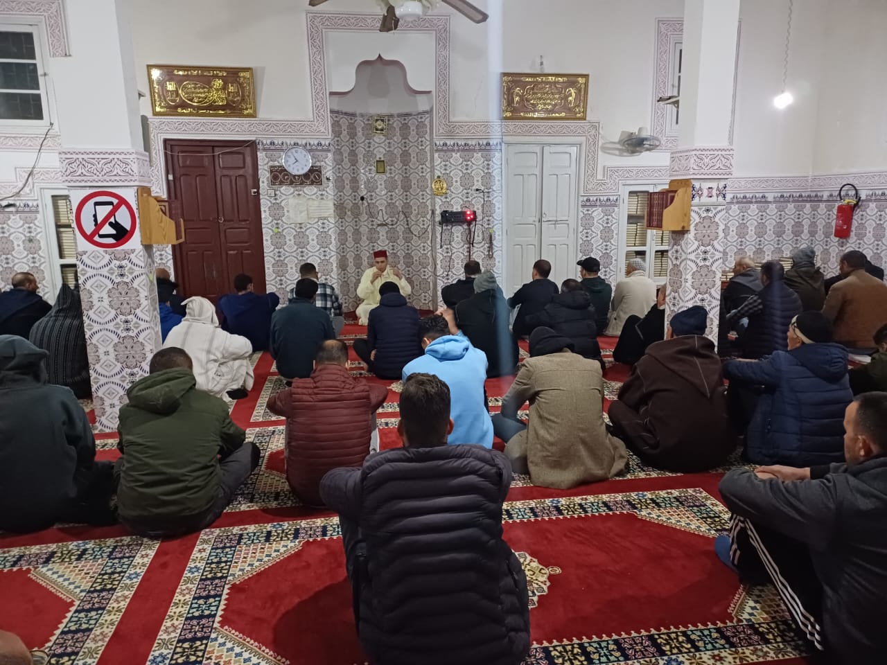 *** درس وعظي بعنوان : “فضل ليلة القدر” .