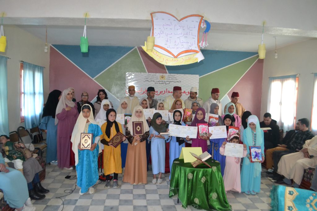 IMG-20250329-WA0007-1024x683 مسابقة قرٱنية لفائدة التلاميذ و التلميذات بمجموعة مدارس بني فراسن.