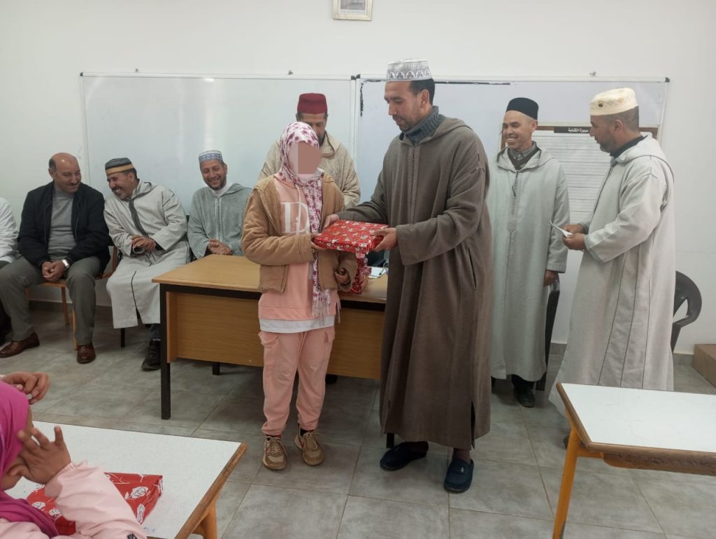 IMG_20250326_121949-1024x770 مسابقة قرٱنية لفائدة التلاميذ و التلميذات بمجموعة مدارس بني وردان بجماعة بوشفاعة