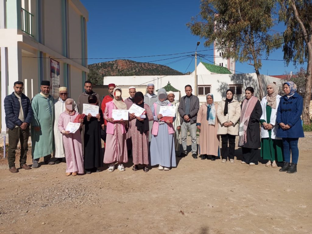 IMG_20250328_145237-1024x770 مسابقة قرٱنية لفائدة التلاميذ و التلميذات بمجموعة مدارس بوشفاعة