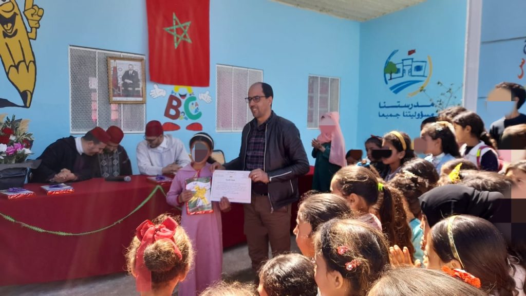 IMG_20250328_165158-1024x576 مسابقة قرٱنية لفائدة التلاميذ و التلميذات بمجموعة مدارس تفازة بجماعة بني فراسن