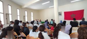 مسابقة في حفظ القرآن الكريم وتجويده بالثانوية الإعدادية كنزة الأوربية بجماعة الكوزات