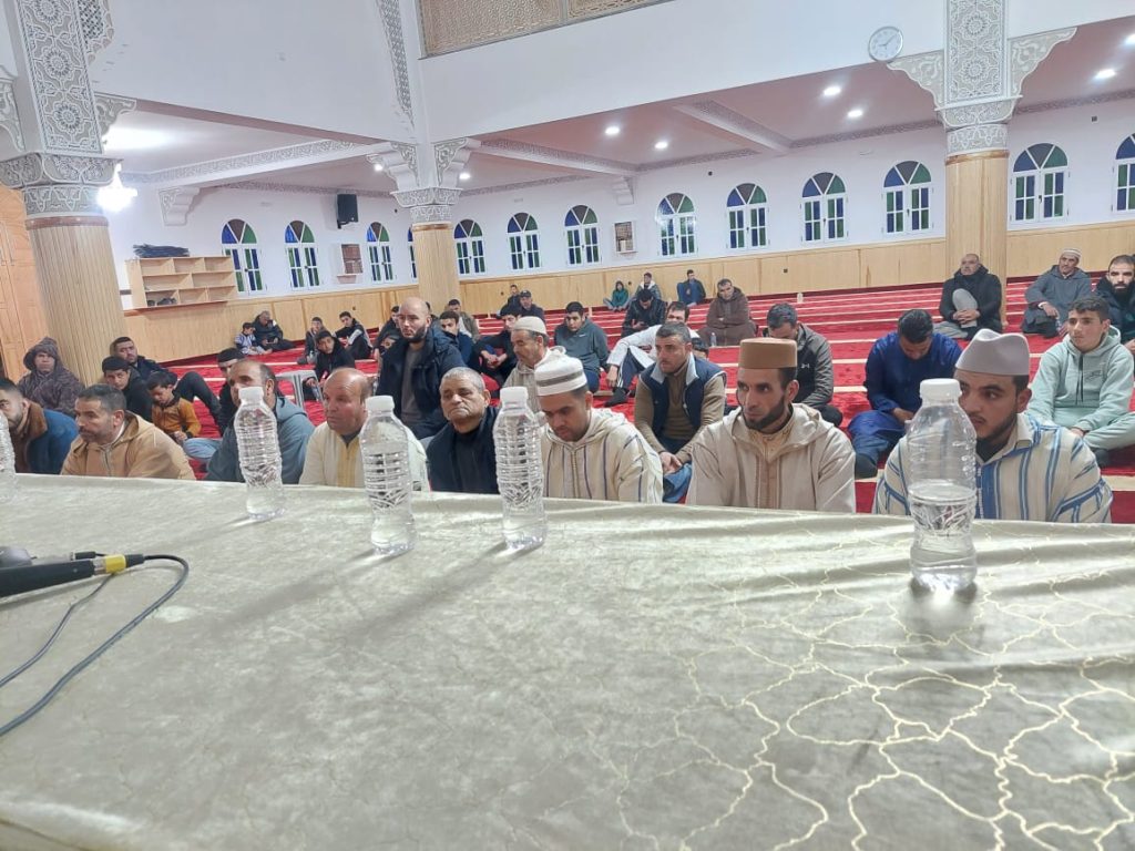 a952b8f3-8d28-42ae-b13f-e9d5ae85378f-1024x768 أمسية دينية رمضانية بمسجد عائشة أم المؤمنين بالجماعة القروية سيدي علي بورقبة بإقليم تازة