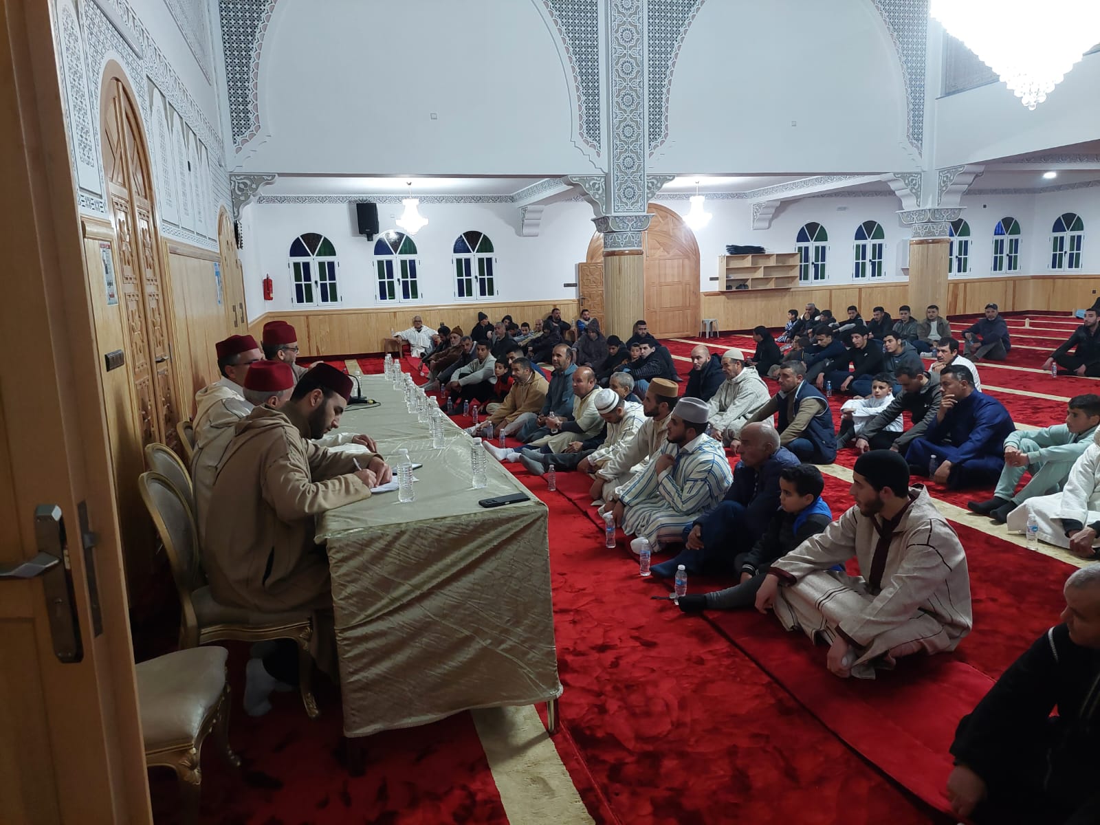 أمسية دينية رمضانية بمسجد عائشة أم المؤمنين بالجماعة القروية سيدي علي بورقبة بإقليم تازة