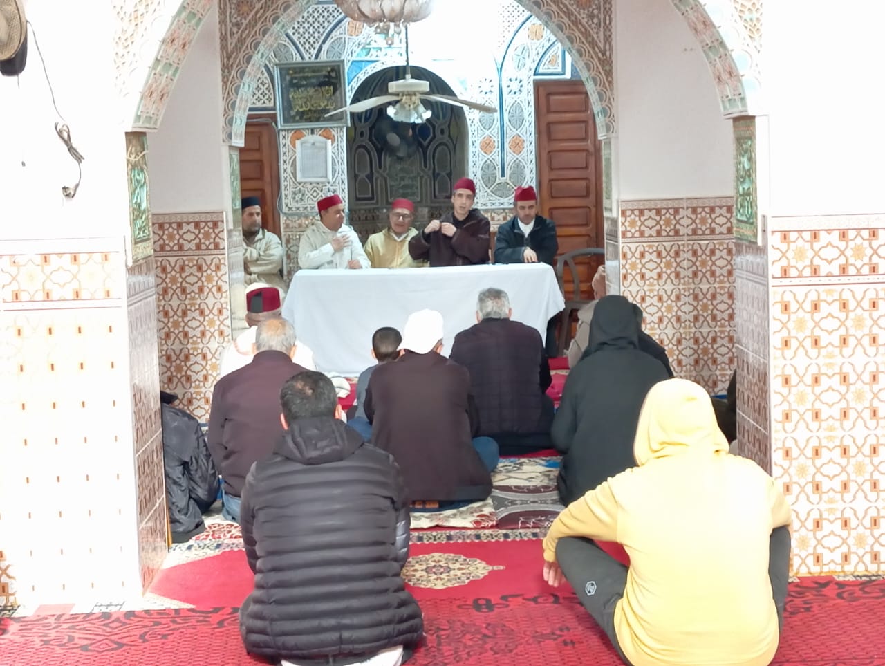 *** لقاء تواصلي مع ساكنة جماعة بوشفاعة تضمن ندوة علمية بعنوان: ” القيم الإسلامية وأثرها على الفرد والمجتمع”.