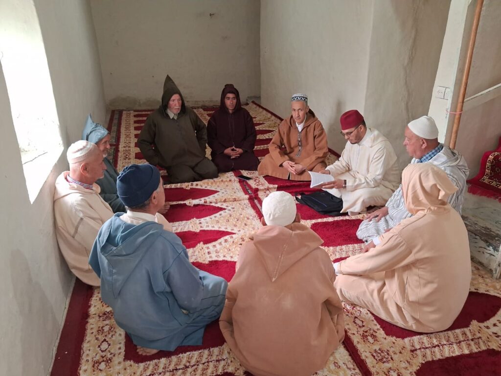 IMG-20250516-WA0017-1024x768 دورة تكوينية لفائدة المؤذنين بجزء من جماعة بني فراسن.