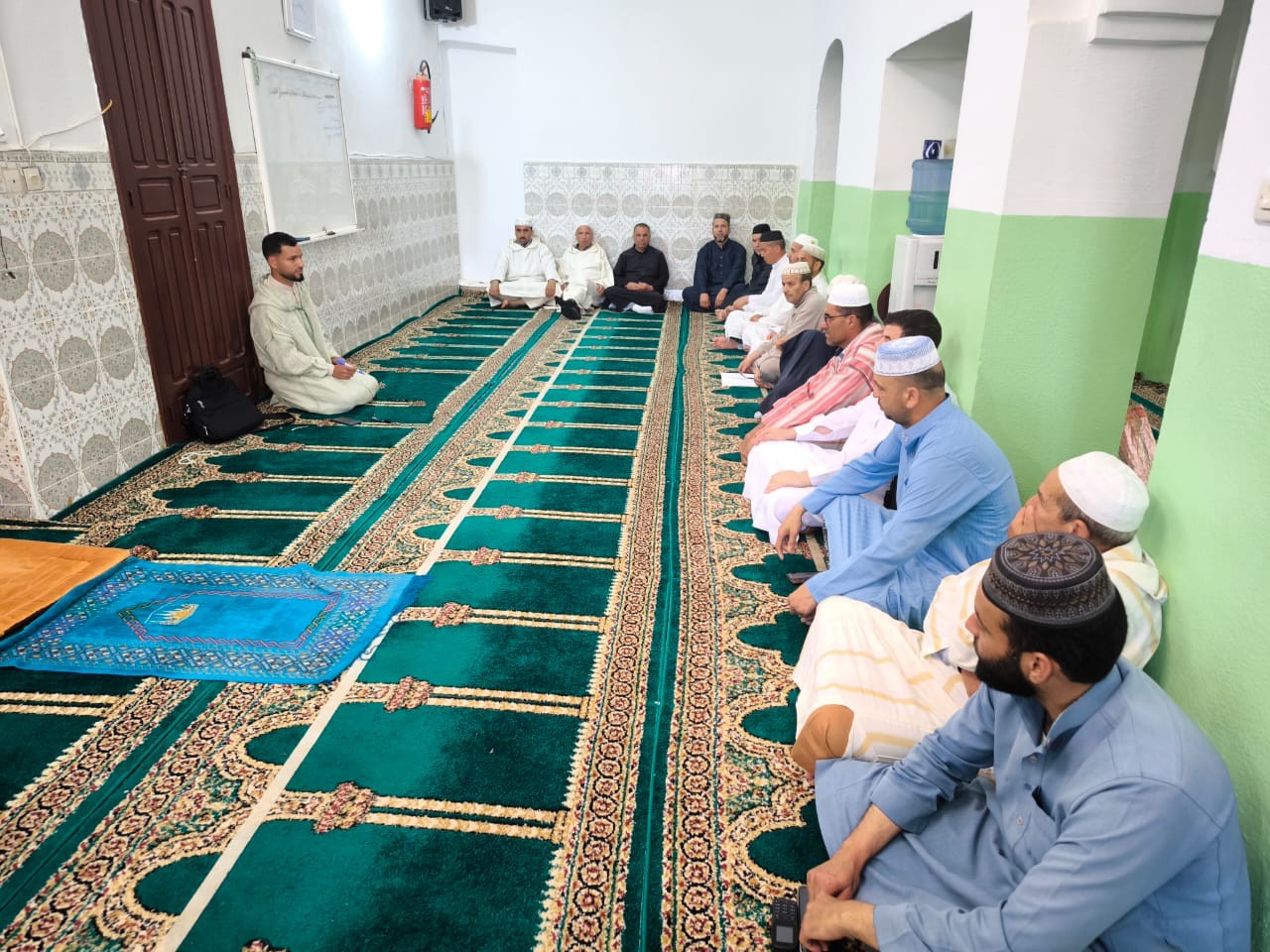 *** دورة تكوينية لفائدة السادة المؤذنين بجماعة : غياثة الغربية تحت عنوان : ” أحكام الأذان وفق المذهب المالكي “.
