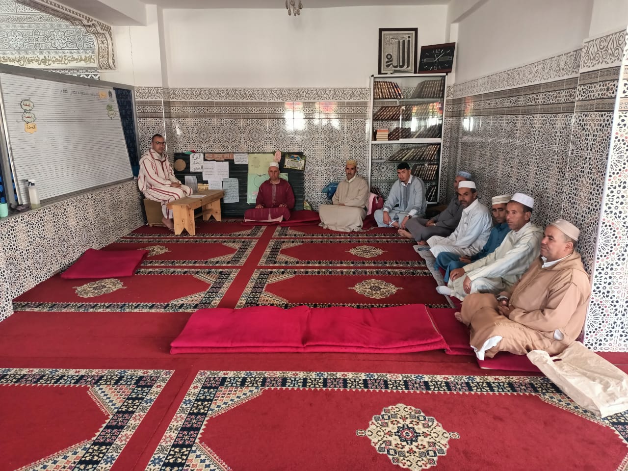 دورة تكوينية لفائدة السادة المؤذنين بجزء من جماعة كلدمان بعنوان:” فقه الأذان في المذهب المالكي”