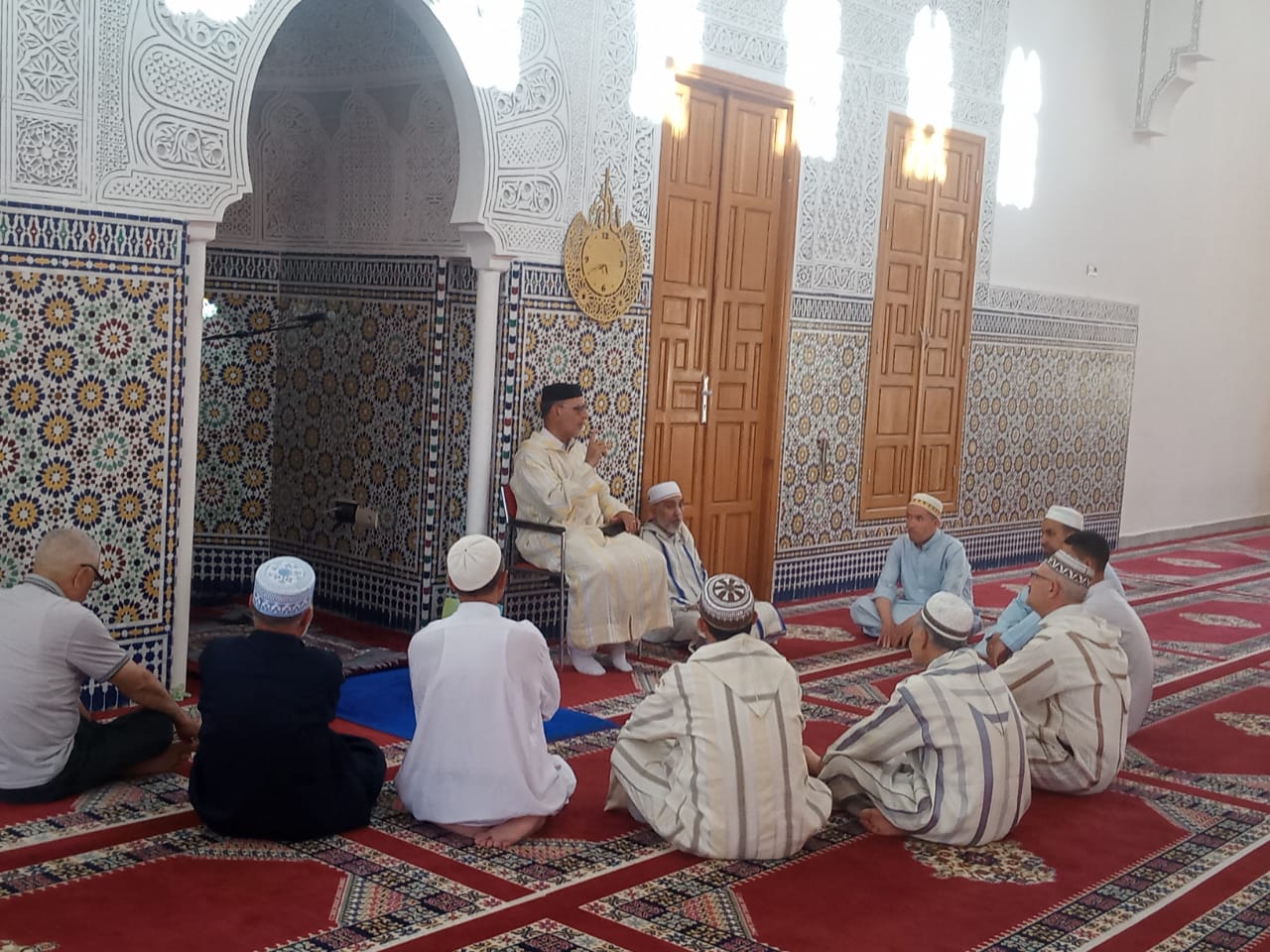 دورة تكوينية لفائدة السادة المؤذنين بجزء من باشوية تازة بعنوان:”أحكام الأذان وفق المذهب المالكي:”