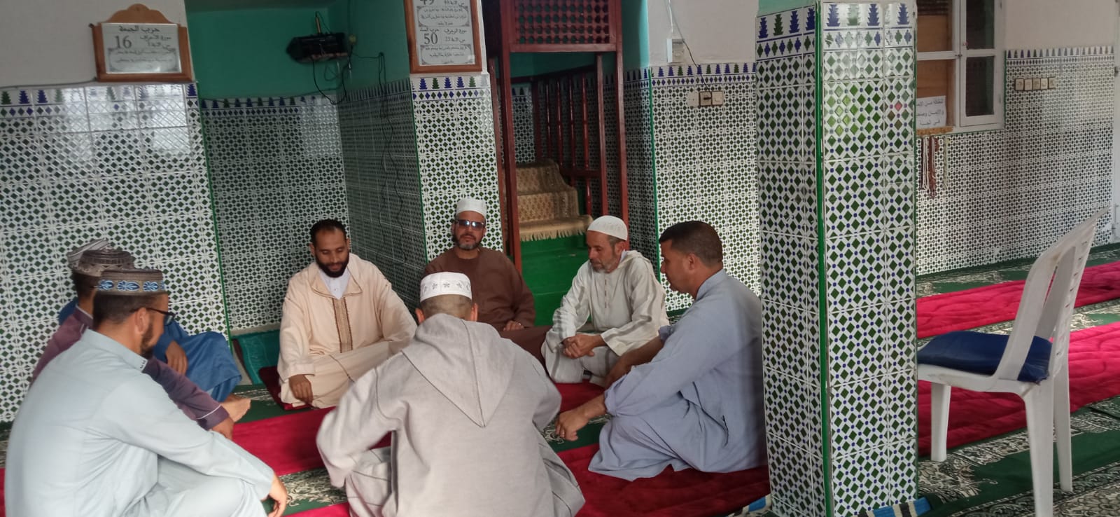 دورة تكوينية بعنوان : أحكام الأذان والإقامة وفق المذهب المالكي، لفائدة بعض المؤذنين بجزء من جماعة تايناست