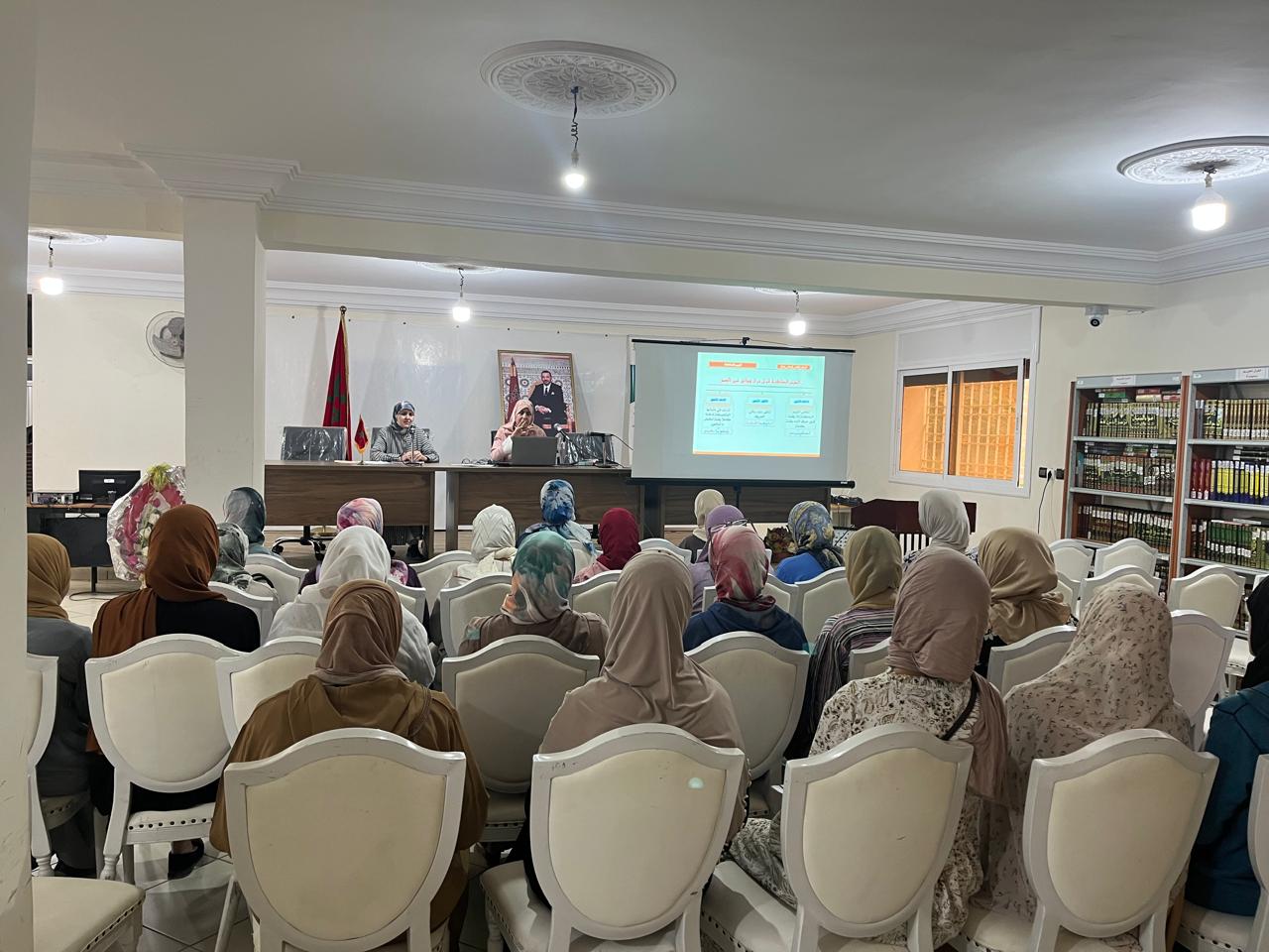 الحصة الثالثة من الدورة التكوينية في تعليم قواعد التجويد وحفظ القرآن الكريم