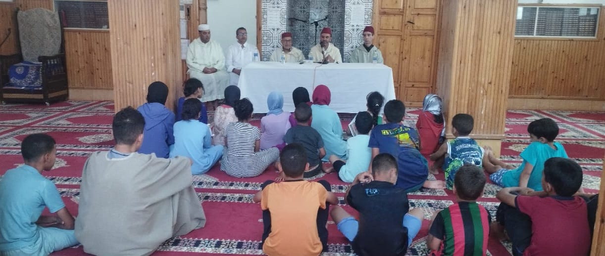 زيارة لمركز تحفيظ القرآن الكريم بالمسجد المركزي جماعة أيت سغروشن