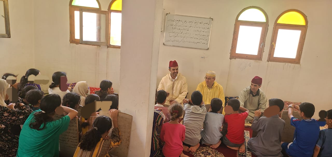 زيارة تفقدية لكتاب مسجد الهداية بجماعة أيت سغروشن