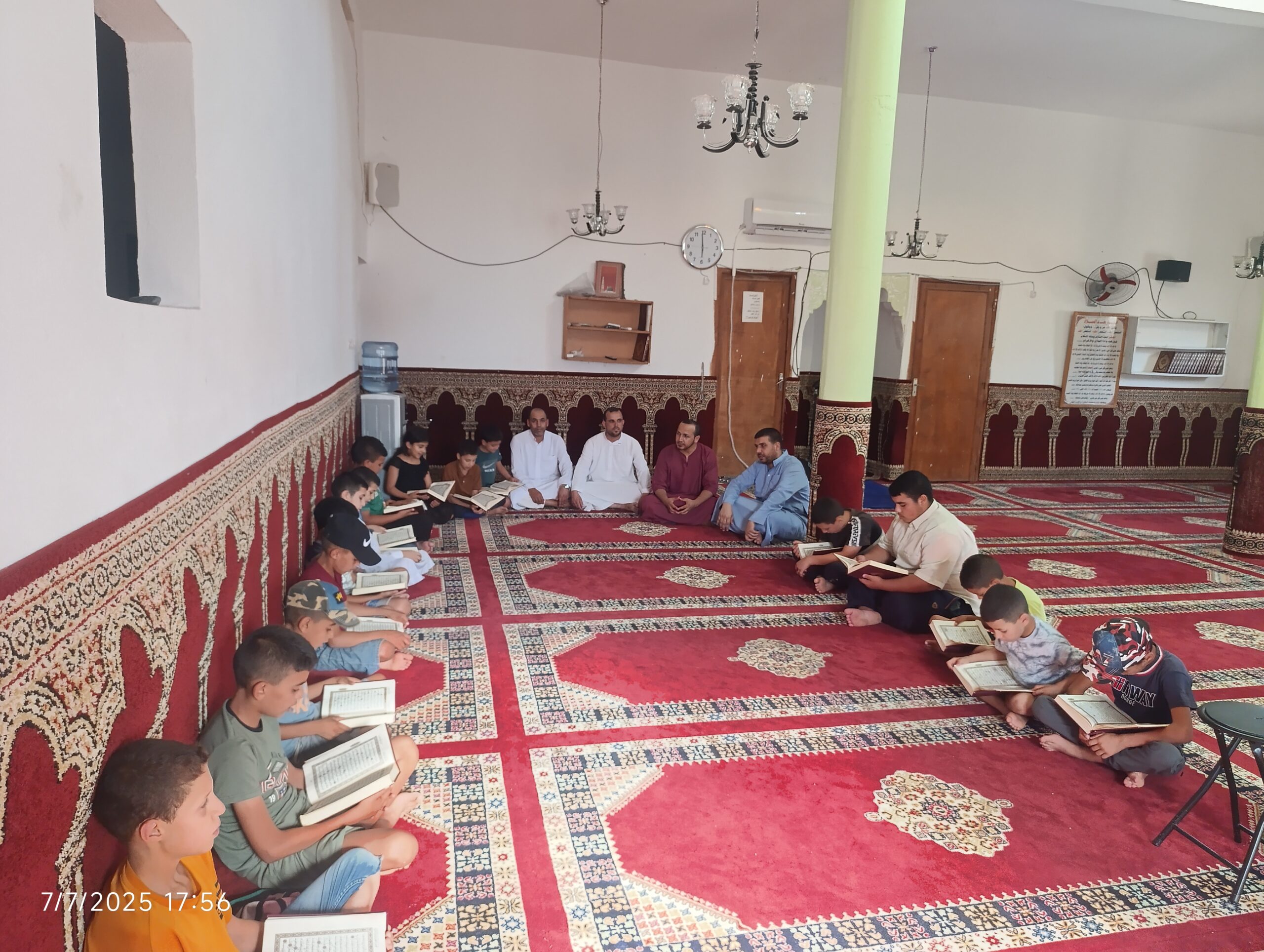 “زيارة تواصلية تفقدية لكتاب مسجد الركبة السفلية”