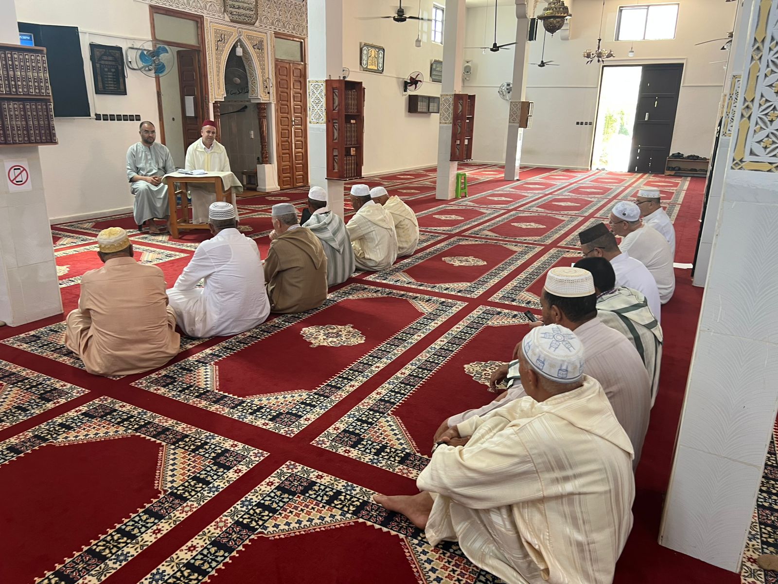 زيارة تفقدية لدروس خطة ميثاق العلماء