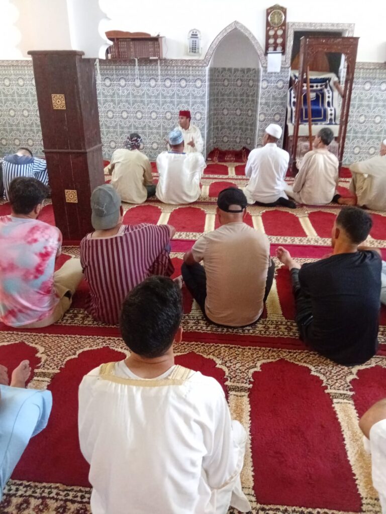 IMG-20250711-WA0009-768x1024 تقرير عن نشاط علمي في موضوع: "سرد ومناقشة كتاب الشفا للقاضي عياض رحمه الله تعالى"