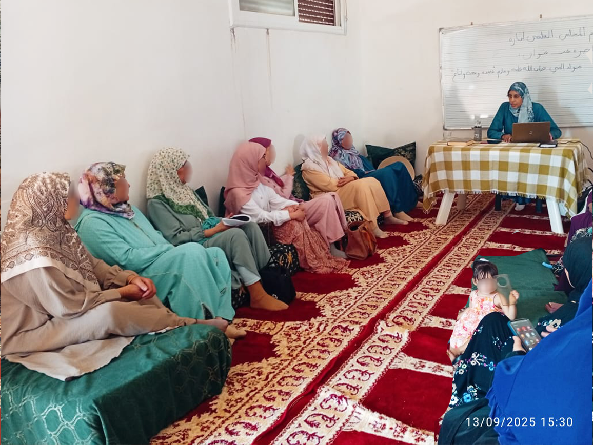 محاضرة علمية تحت عنوان: “مولد النبي صلى الله عليه وسلم عقيدة ومحبة واتباع” بالمسجد المركزي لجماعة الزراردة