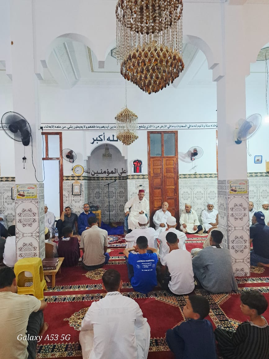 إحياء ليلة مولد رسول الله صلى الله عليه وسلم بمسجد المطاحن بجماعة غياثة الغربية. 