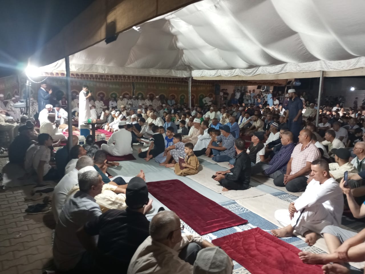 “أمسية دينية تخليدا لذكرى المولد النبوي الشريف بجماعة بوشفاعة”