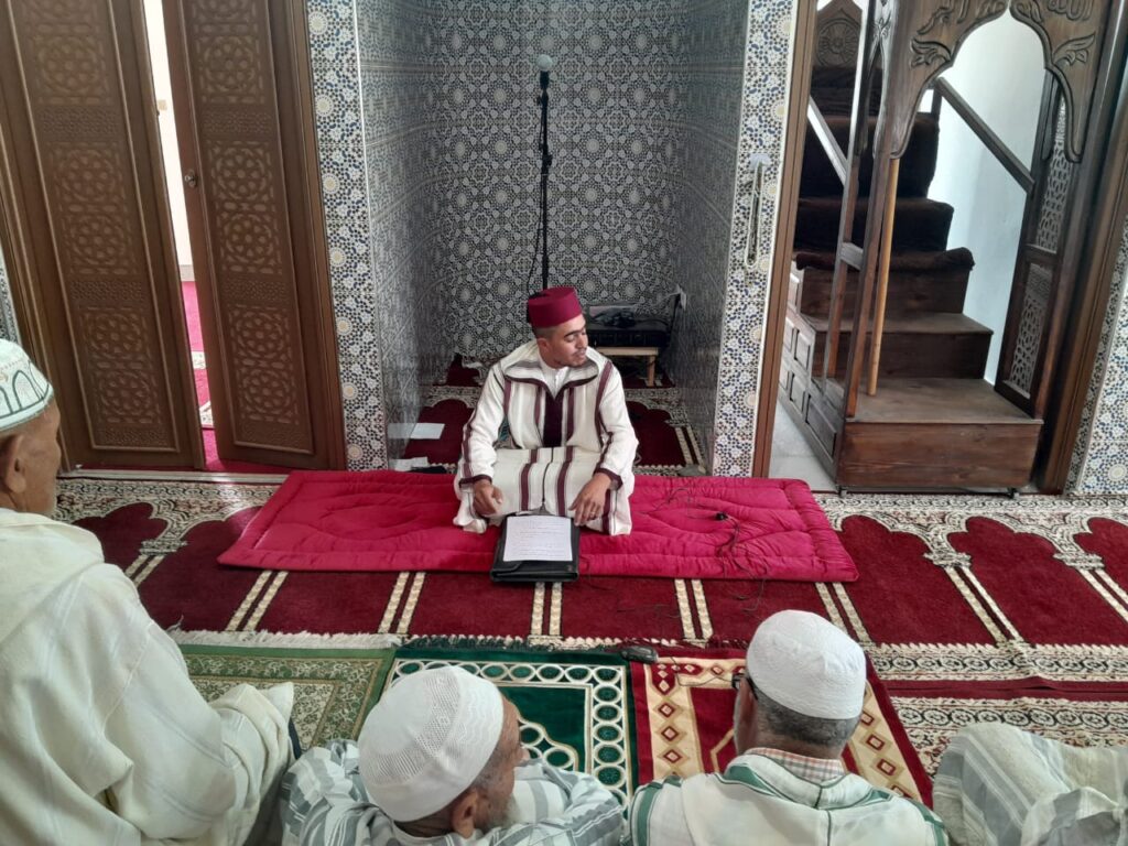 IMG-20250906-WA0004-1024x768 محاضرة في السيرة النبوية بعنوان "مظاهر الرحمة في السيرة النبوية من خلال تدبر قوله تعالى :﴿لقدجاءكم رسول من أنفسكم عزيز عليه ماعنتم...﴾"