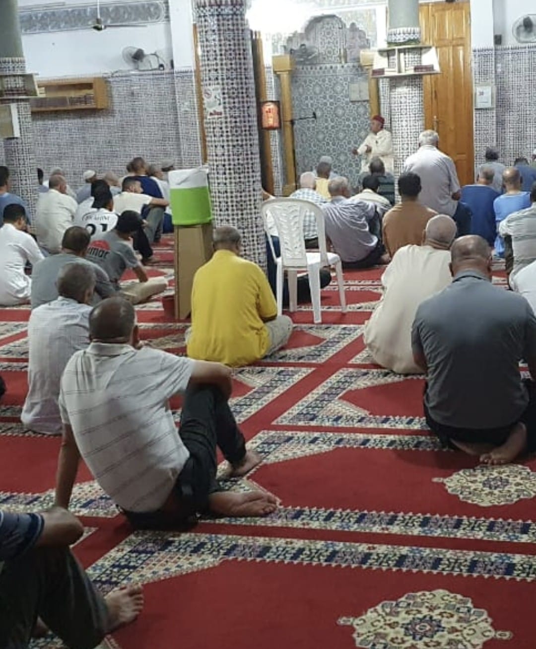 درس وعظي بعنوان:”اهتمام المغاربة بالمولد النبوي الشريف “