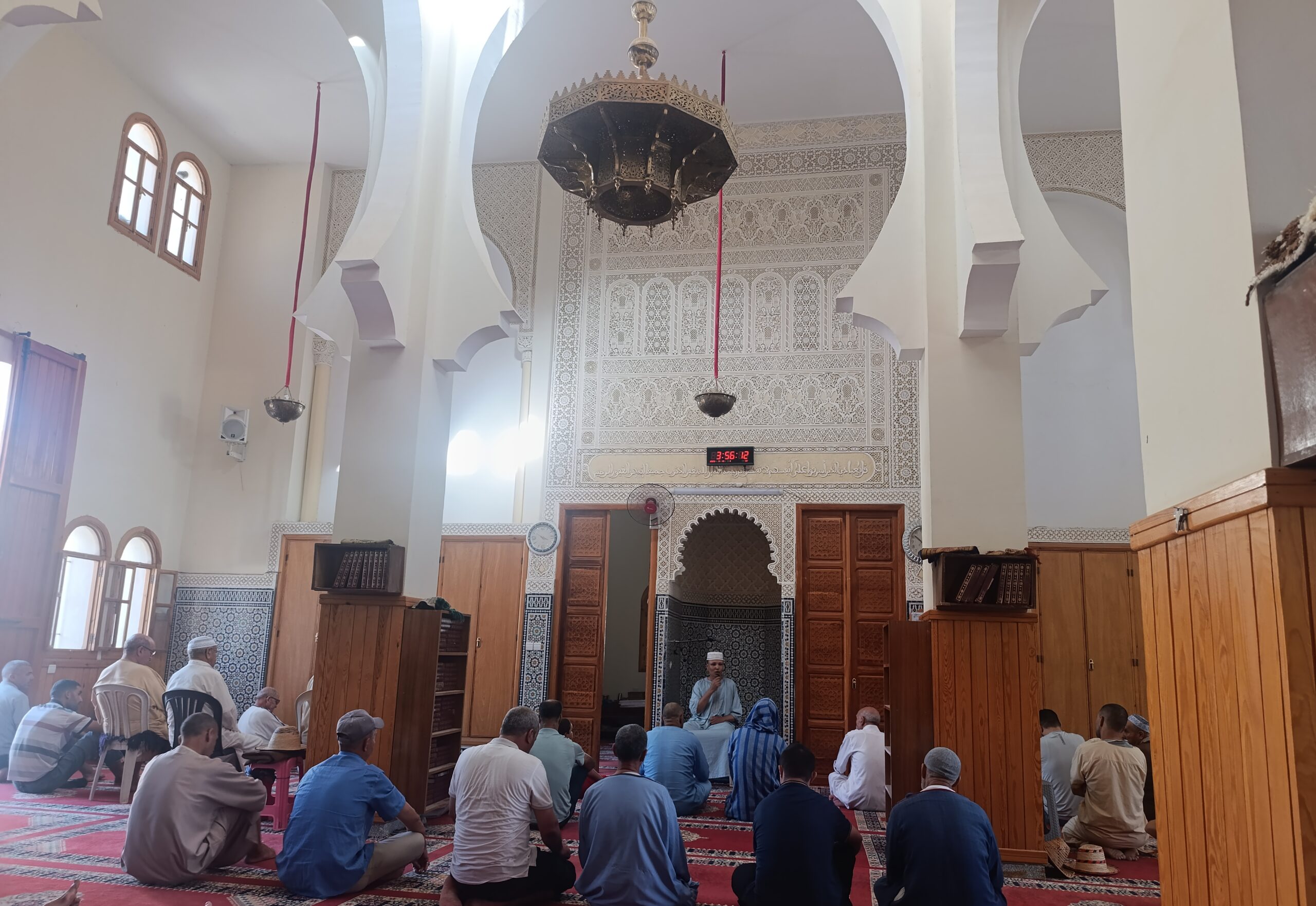 درس وعظي بعنوان :”من تجليات الحياة الطيبة من بعثة الرسول صلى الله عليه وسلم إلى التحاقه بالرفيق الأعلى”