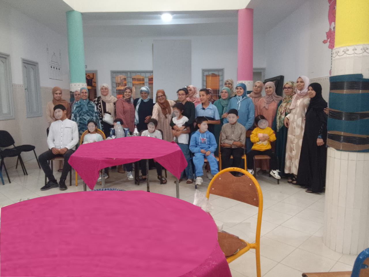 زيارة تكافلية لفائدة  نزلاء المنظمة العلوية لرعاية المكفوفين.