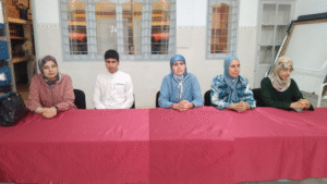 3-1-300x169 زيارة تكافلية لفائدة  نزلاء المنظمة العلوية لرعاية المكفوفين.