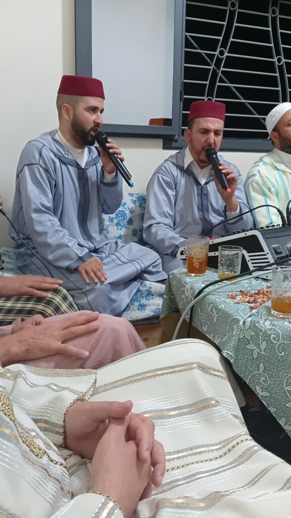 تقرير عن نشاط علمي في موضوع: جلسة المديح والسماع.