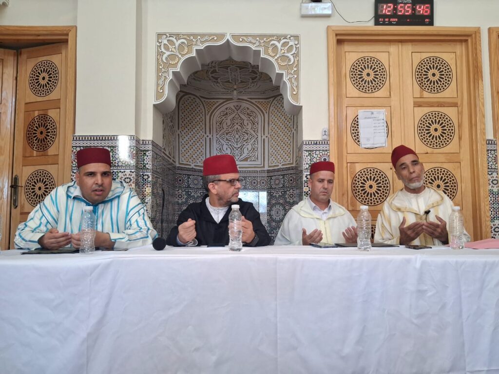 IMG-20251021-WA0026-1024x768 تقرير عن نشاط علمي في موضوع: أثر الاقتداء برسول الله صلى الله عليه وسلم في مراعاة أحوال الناس بتاريخ 22/10/2025