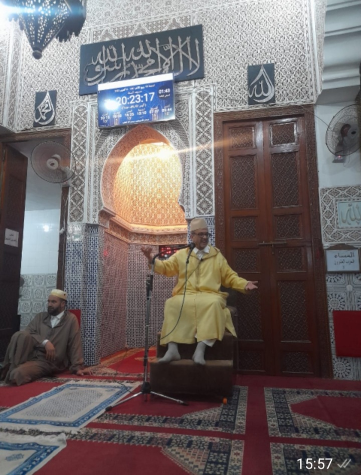 Screenshot_20251004-220704_WhatsApp نشاط علمي في موضوع: الهدي النبوي في الجانب التعبدي .